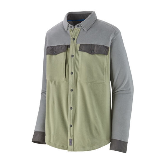 Patagonia M\'s L/S Early Rise Snap Shirt Salvia Green i gruppen Beklædning og fodtøj / Beklædning / Skjorter hos Sportfiskeprylar.se (52225-SLVG-Sr)