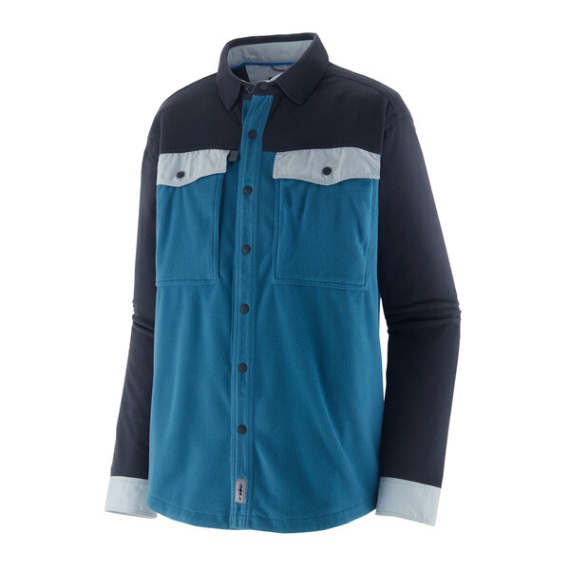 Patagonia M\'s L/S Early Rise Snap Shirt WAVB i gruppen Beklædning og fodtøj / Beklædning / Skjorter hos Sportfiskeprylar.se (52225-WAVB-Sr)