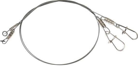 Savage Gear 1x7 Titanium Spin Trace 35cm 2-pack i gruppen Kroge og endegrej / Ledere og Forfangsmateriale hos Sportfiskeprylar.se (54876)