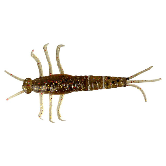 Savage Gear LB 3D PVC Mayfly 50mm Brown Glitter 8pcs i gruppen Madding / Softbaits / krebs og creaturebaits / Creaturebaits hos Sportfiskeprylar.se (55114)