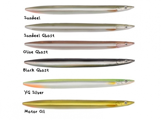 Savage Gear 3D Line Thru Sandeel 125mm 19g i gruppen Madding / Havørred madding og kystwoblere / Kystwoblere hos Sportfiskeprylar.se (55750r)