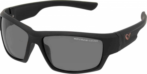 Savage Gear Shades Floating Polarized Sunglasses - Dark Grey (Sunny) i gruppen Beklædning og fodtøj / Briller / Polaroidbriller hos Sportfiskeprylar.se (57574)