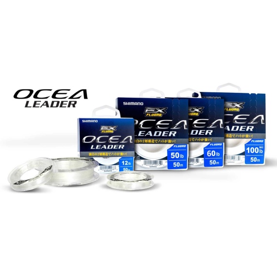 Shimano Ocea EX Fluorocarbon Leader Material i gruppen Kroge og endegrej / Ledere og Forfangsmateriale / Forfangsmateriale / Forfangsmateriale fluorcarbon hos Sportfiskeprylar.se (59WCL74FU14r)