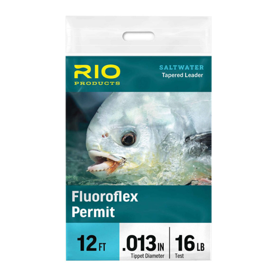 Rio Fluoroflex Permit Leader 12ft i gruppen Kroge og endegrej / Ledere og Forfangsmateriale / Færdiglavede forfang / Tapered forfang hos Sportfiskeprylar.se (6-24728r)