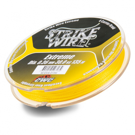 Strike Wire Extreme 0,10mm/6kg -135m, Gul i gruppen Snøre / Multifilament hos Sportfiskeprylar.se (60-E010-01352)