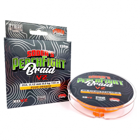PerchFight Braid X8V2 Fluo Orange i gruppen Snøre / Multifilament hos Sportfiskeprylar.se (60-SPP010-01359r)