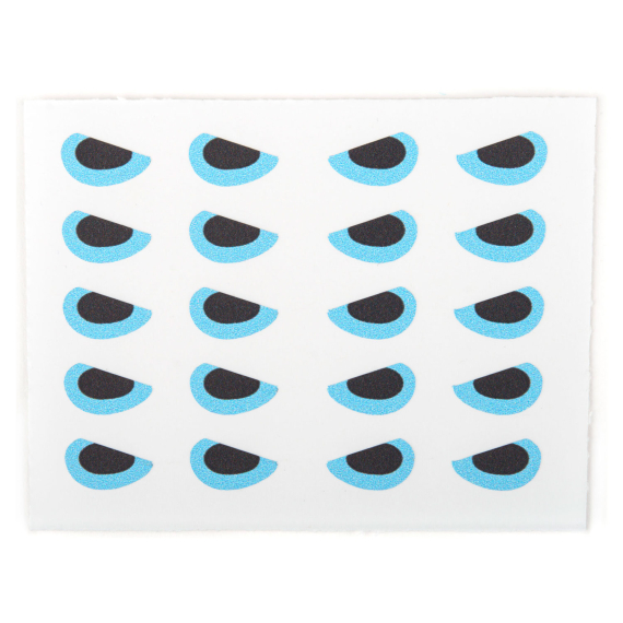 Angry Predator Eyes Light Blue 6mm i gruppen Kroge og endegrej / Fluebinding / Fluebindingsmateriale / Øjer hos Sportfiskeprylar.se (600004)