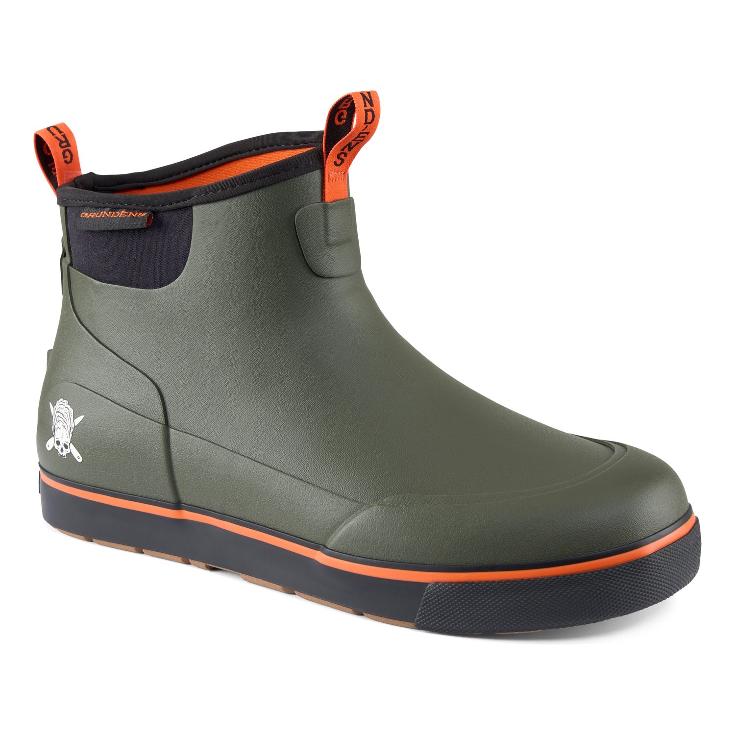 Grundéns Deck-Boss Ankle Boot Zero Shucks Green i gruppen Beklædning og fodtøj hos Sportfiskeprylar.se (60008-928-1008r)