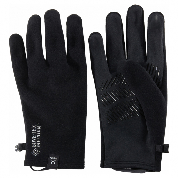 Haglöfs Bow Glove True Black i gruppen Beklædning og fodtøj / Beklædning / Handsker hos Sportfiskeprylar.se (6044412C5665r)