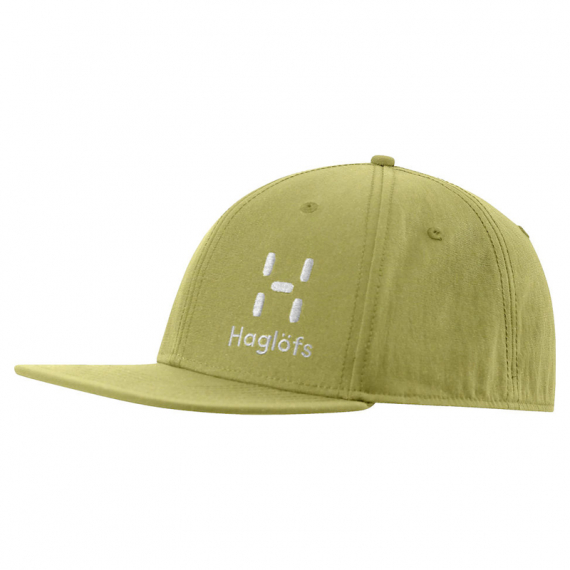 Haglöfs Logo Cap Thyme Green i gruppen Beklædning og fodtøj / Kasketter og hovedbeklædning / Kasketter / Flexfit-kasketter hos Sportfiskeprylar.se (6053374T5715r)