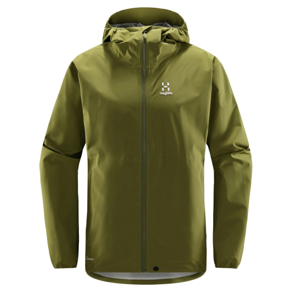 Haglöfs Sparv Proof Jacket Men Olive Green i gruppen Beklædning og fodtøj / Beklædning / Jakker / Skaljakker hos Sportfiskeprylar.se (6060494VY020r)