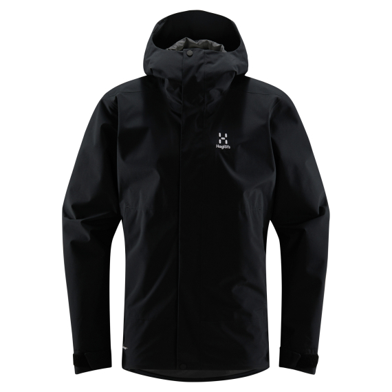 Haglöfs Koyal Proof Jacket Men True Black i gruppen Beklædning og fodtøj / Beklædning / Jakker / Skaljakker hos Sportfiskeprylar.se (6060502C5020r)