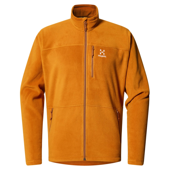 Haglöfs Kaise Mid Jacket Men Golden Brown i gruppen Beklædning og fodtøj / Beklædning / Jakker / Fleecejakker hos Sportfiskeprylar.se (6065405LM020r)