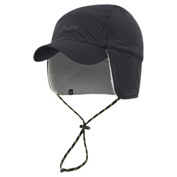 Haglöfs Mountain II Cap True Black i gruppen Beklædning og fodtøj / Kasketter og hovedbeklædning / Kasketter / Kasketter med øreflapper hos Sportfiskeprylar.se (6078142C5715r)