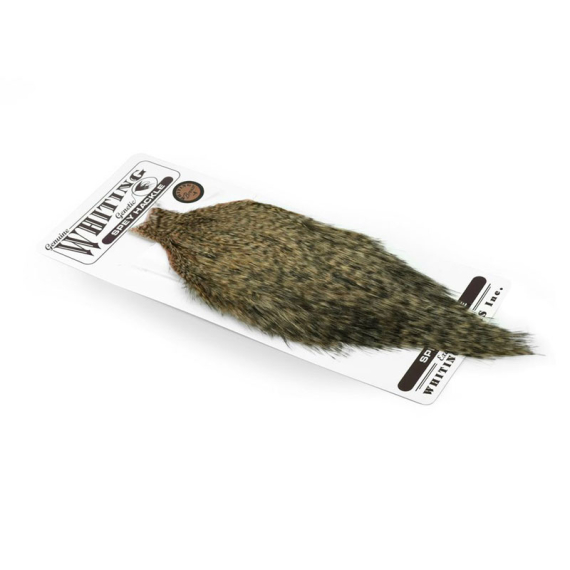 Whiting Bronze Spey Hackle Cape Grizzly dyed Salmon i gruppen Kroge og endegrej / Fluebinding / Fluebindingsmateriale / Fjer og nakker / Nakker og sadler hos Sportfiskeprylar.se (61301102)