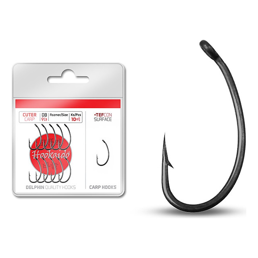 Delphin Hooks Cuter Tefcon 10+1-pack i gruppen Kroge og endegrej / Kroge / Specimen kroge hos Sportfiskeprylar.se (622720004r)