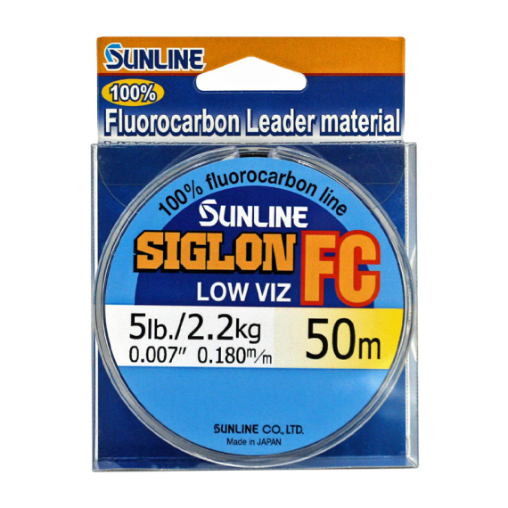 Sunline Siglon FC 100% Clear 50m i gruppen Kroge og endegrej / Ledere og Forfangsmateriale / Forfangsmateriale / Forfangsmateriale fluorcarbon hos Sportfiskeprylar.se (63159856r)