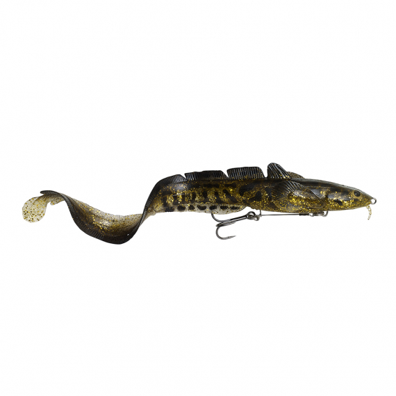 Savage Gear 3D Burbot 25cm 70g SS Gold Burbot UV i gruppen Madding / Softbaits / Gedde softbaits hos Sportfiskeprylar.se (63849)