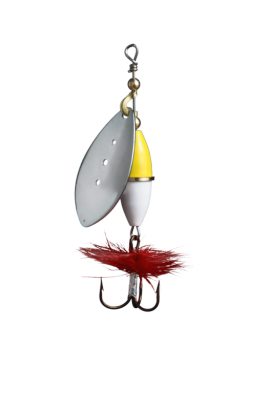 Wipp Spinnare 3 g Silver Gul/Vit i gruppen Madding / Spinnere / Inlinespinnare hos Sportfiskeprylar.se (6440-18)