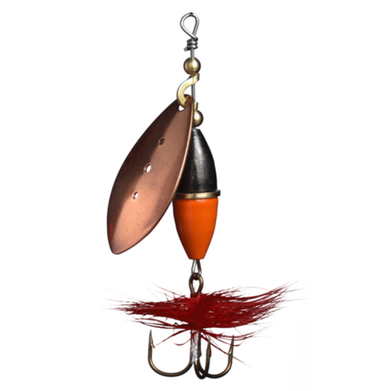 Wipp Spinnare 10 g Koppar Orange/Svart i gruppen Madding / Inline spinnere hos Sportfiskeprylar.se (6443-03)