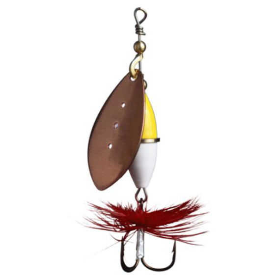Wipp Spinnare 20 g Koppar Gul/Vit i gruppen Madding / Inline spinnere hos Sportfiskeprylar.se (6448-38)