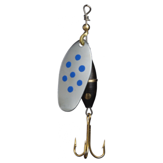 Myran Panter 7g - Silv/Blue/Dotted i gruppen Madding / Spinnere / Inlinespinnare hos Sportfiskeprylar.se (6482-18)