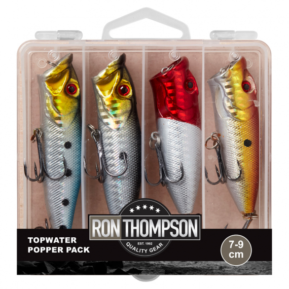 DAM/R.T Topwater Popper Pack Inc. Box 7-9cm i gruppen Madding / Overfladebaits hos Sportfiskeprylar.se (65413)