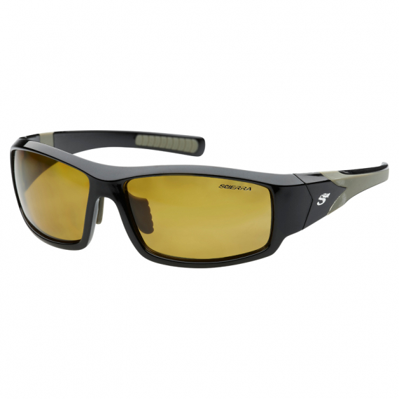 Scierra Wrap Arround Sunglasses - Yellow Lens i gruppen Beklædning og fodtøj / Briller / Polaroidbriller hos Sportfiskeprylar.se (65486)