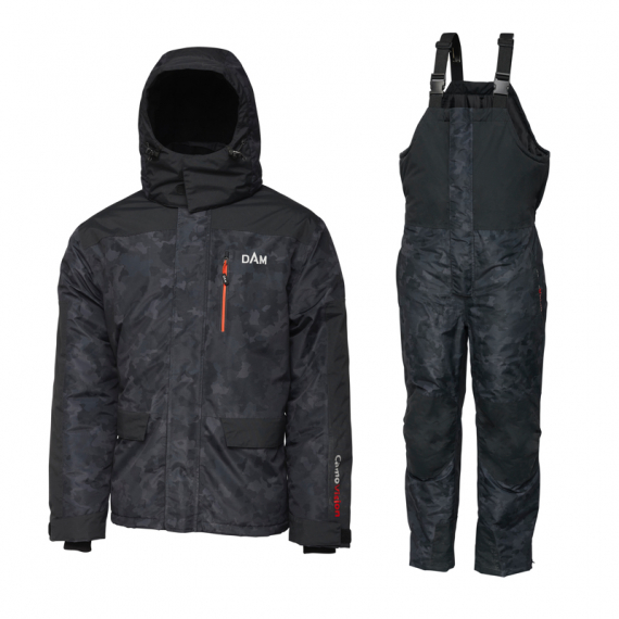 DAM Camovision Thermo Suit 2pcs, Black/Grey i gruppen Beklædning og fodtøj / Beklædning / Fiskedragter hos Sportfiskeprylar.se (65504r)