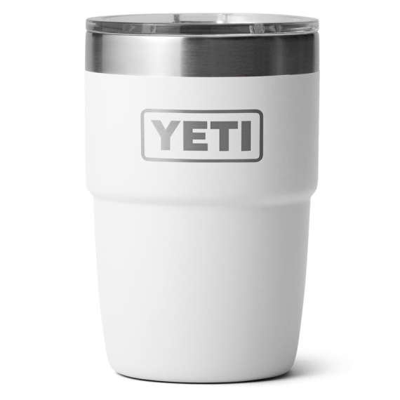 Yeti Rambler 8 Oz Stackable Cup - White i gruppen Outdoor / Stormkøkken og køkkenredskaber / Termoflasker / Termokrus hos Sportfiskeprylar.se (70000003451)