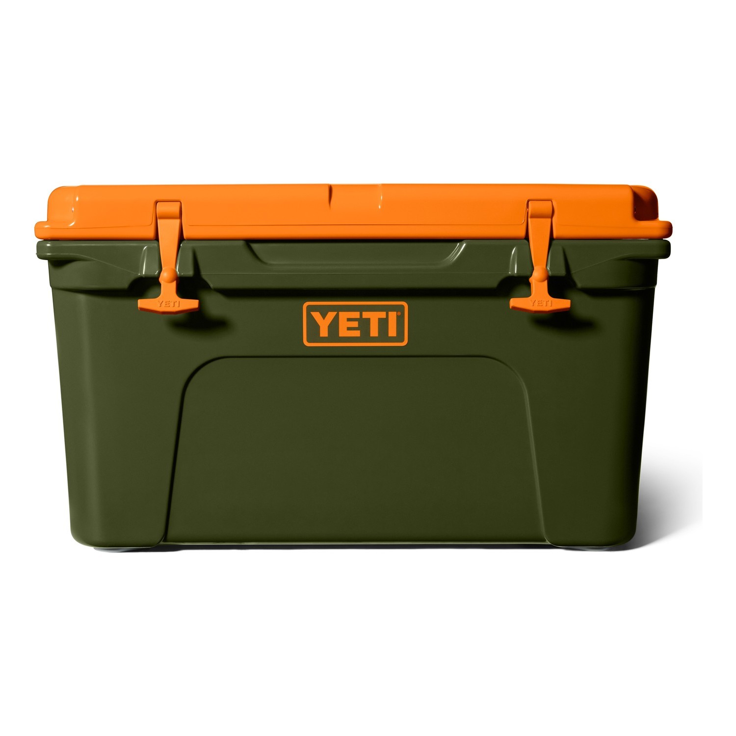 Yeti Tundra 45 - Olive/King Crab Orange i gruppen Opbevaring / Kølebokse og køletasker / Kølebokse hos Sportfiskeprylar.se (70000007197)