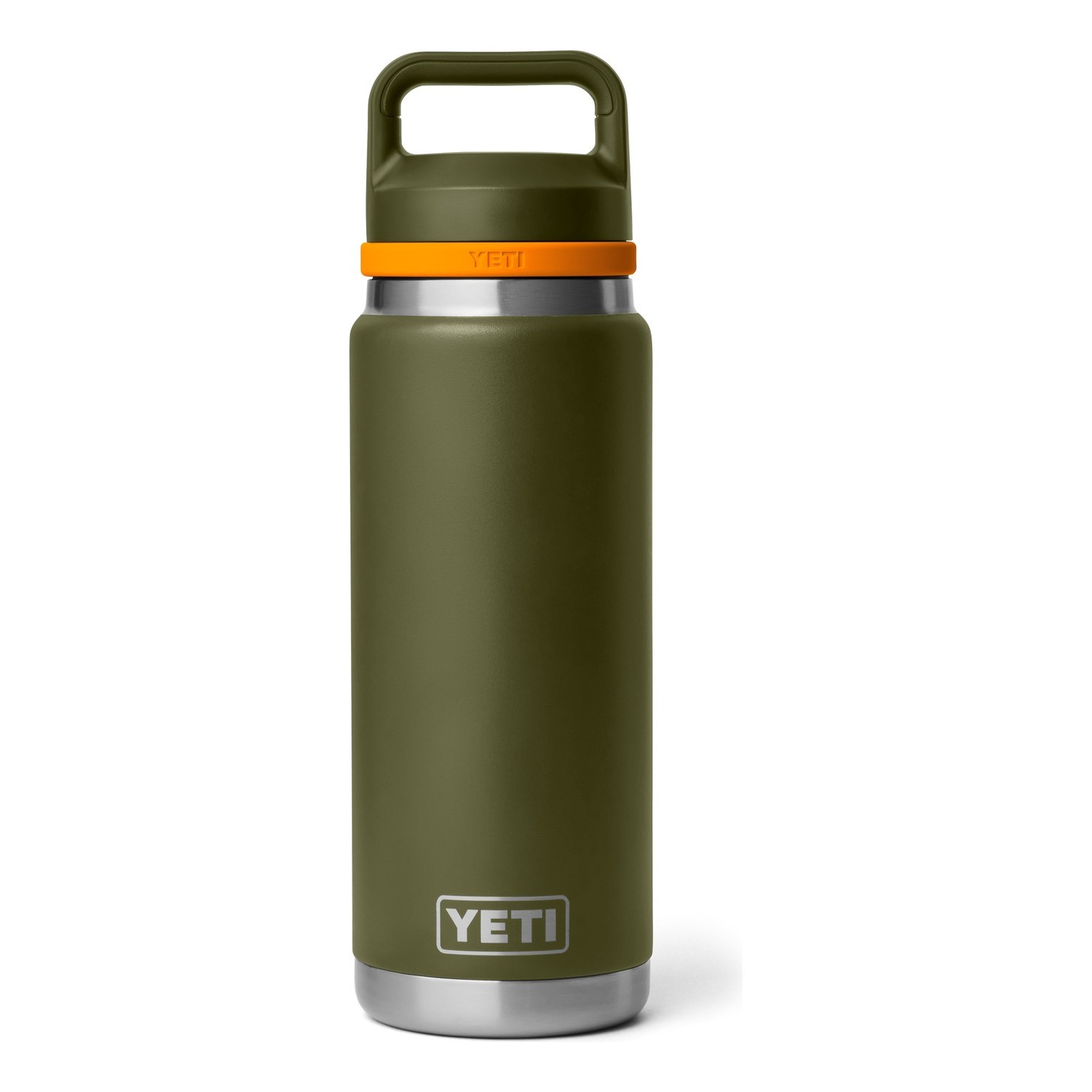 Yeti Rambler 26 Oz C Bottle Chug - Olive/King Crab Orange i gruppen Outdoor / Stormkøkken og køkkenredskaber / Termoflasker / Termoflasker hos Sportfiskeprylar.se (70000007246)