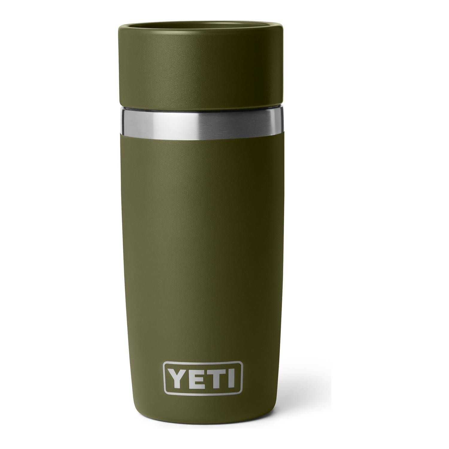 Yeti Rambler 12 Oz Travel Bottle - Olive/King Crab Orange i gruppen Outdoor / Stormkøkken og køkkenredskaber / Termoflasker / Termokrus hos Sportfiskeprylar.se (70000007252)
