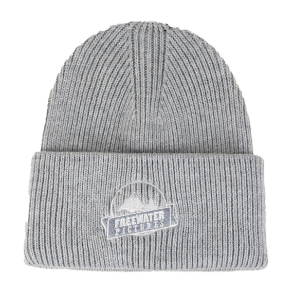 Freewater Pictures Beanie - Grey i gruppen Beklædning og fodtøj / Kasketter og hovedbeklædning / Huer og hatte hos Sportfiskeprylar.se (7340158308546)