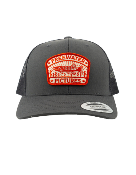 Freewater Pictures Inca Pike Trucker Cap - Grey i gruppen Beklædning og fodtøj / Kasketter og hovedbeklædning / Kasketter / Trucker caps hos Sportfiskeprylar.se (7350139701808)