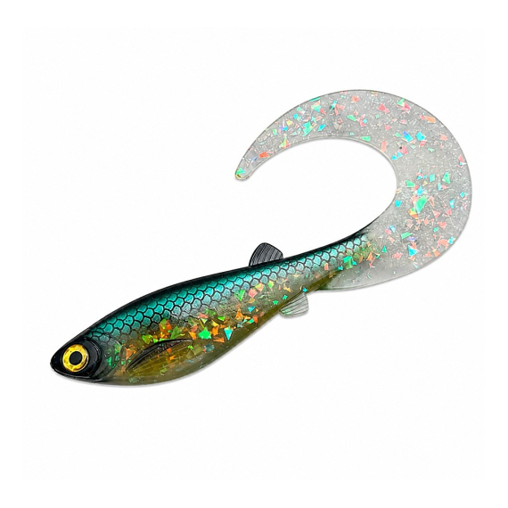 ULM Gigabite V2 Curly 20cm, 62g i gruppen Madding / Softbaits / Gedde softbaits hos Sportfiskeprylar.se (7350186110011r)