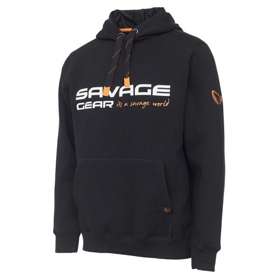 Savage Gear Cosmo Hoodie, Black Ink i gruppen Beklædning og fodtøj / Beklædning / Sweatere / Hættetrøjer hos Sportfiskeprylar.se (73697r)