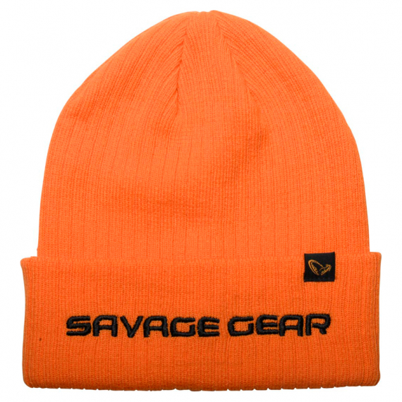 Savage Gear Fold-Up Beanie, Sun Orange i gruppen Beklædning og fodtøj / Kasketter og hovedbeklædning / Huer og hatte hos Sportfiskeprylar.se (73742)