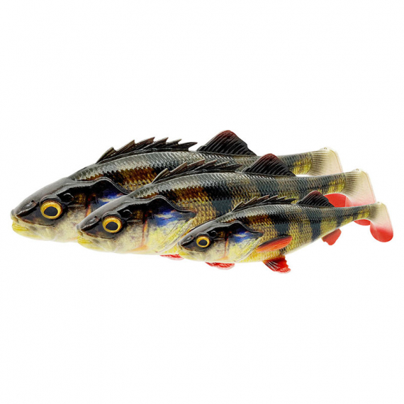 Savage Gear 4D Perch Shad (Bulk) i gruppen Madding / Softbaits / Gedde softbaits hos Sportfiskeprylar.se (73956r)