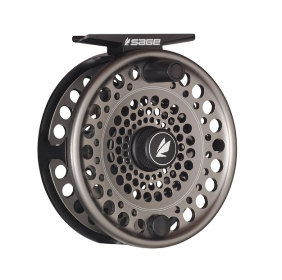 Sage Trout Spey Flyreel Stealth Silver i gruppen Fiskemetoder / Fluefiskeri / Fluehjul og ekstra spoler / Fluehjul hos Sportfiskeprylar.se (7400R12302r)