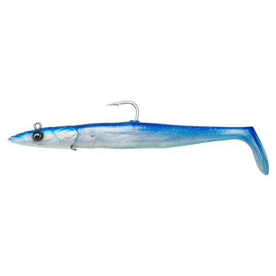Savage Gear Sandeel V2 23.5cm 175g - Blue Pearl Silver 2+1 i gruppen Madding / Softbaits / Gedde softbaits hos Sportfiskeprylar.se (74195)