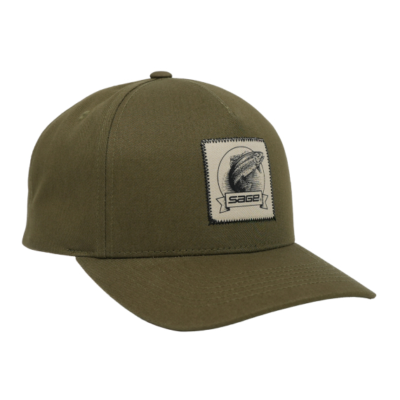 Sage Heritage Logo Twill Snapback Hat i gruppen Beklædning og fodtøj / Kasketter og hovedbeklædning / Kasketter hos Sportfiskeprylar.se (7483)