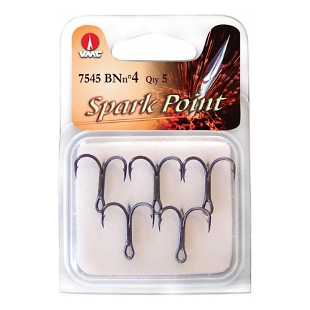 VMC 7545BN Spark Point Strl 2 5-pack i gruppen Kroge og endegrej / Kroge hos Sportfiskeprylar.se (7545BN2)