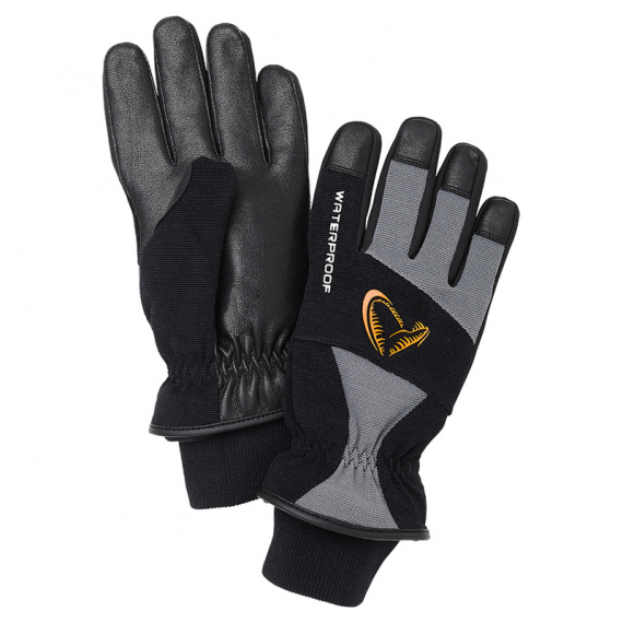 Savage Gear Thermo Pro Glove, Grey/Black i gruppen Beklædning og fodtøj / Beklædning / Handsker hos Sportfiskeprylar.se (76468r)