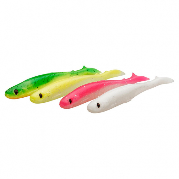 Savage Gear Slender Scoop Shad (4-pack) i gruppen Madding / Maddingsæt hos Sportfiskeprylar.se (76749r)