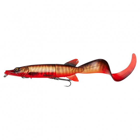 Savage Gear 3D Hybrid Pike 17cm, 47g Slow Sink - Red Belly i gruppen Madding / Tail Baits & Hybrid Baits hos Sportfiskeprylar.se (76803)