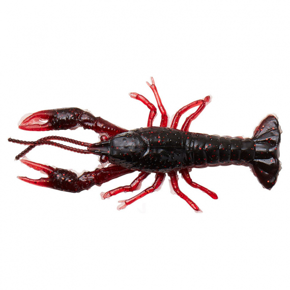 Savage Gear Ned Craw 6.5cm 2.5g Floating (4-pack) - Black & Red i gruppen Madding / Softbaits / krebs og creaturebaits hos Sportfiskeprylar.se (77416)