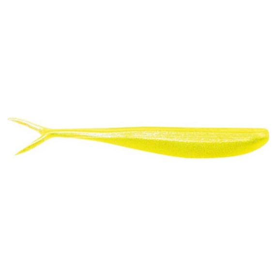 Fin-S Fish, 6,5cm, Chartreuse Silk - 20pack i gruppen Madding / Softbaits / Vertikale softbaits hos Sportfiskeprylar.se (78-FS250-027)