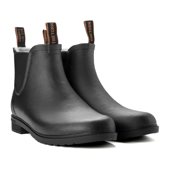 Tretorn Chelsea Classic Insulated M\'s, Black i gruppen Beklædning og fodtøj / Fodtøj / Gummistøvler / Gummistøvler hos Sportfiskeprylar.se (80095505941r)