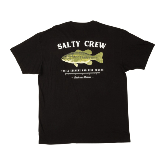Salty Crew Bigmouth Premium S/S Tee Black i gruppen Beklædning og fodtøj / Beklædning / T-shirts hos Sportfiskeprylar.se (804046121473r)